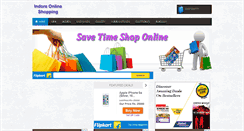 Desktop Screenshot of indoreonlineshopping.com