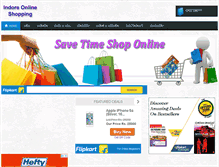 Tablet Screenshot of indoreonlineshopping.com